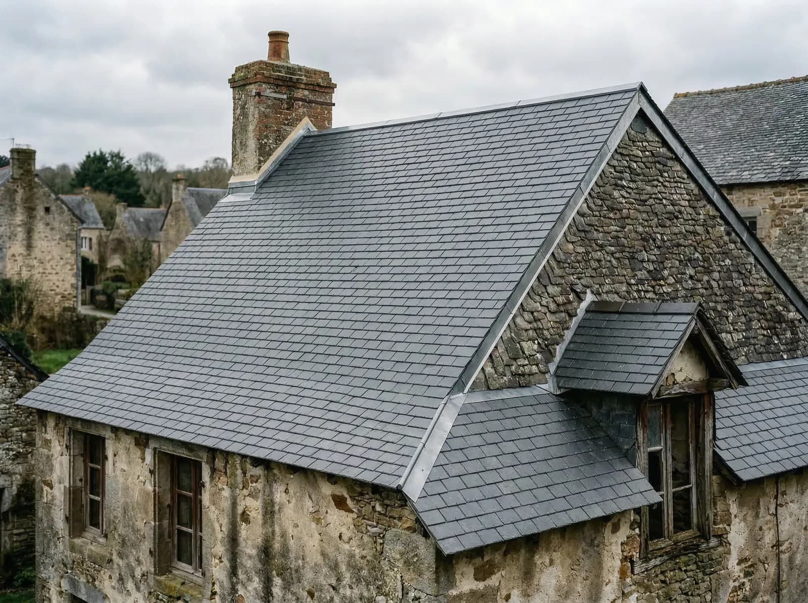 Restauration Ardoises Patrimoniale - Apres